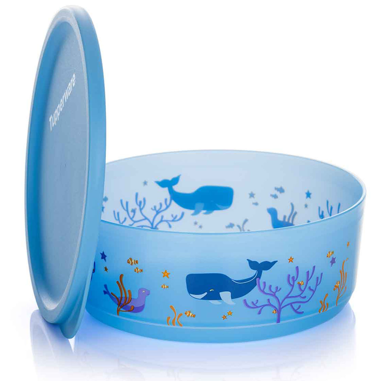 Tupperware - Boite de conservation avec couvercle Sealife bleue - 950ml