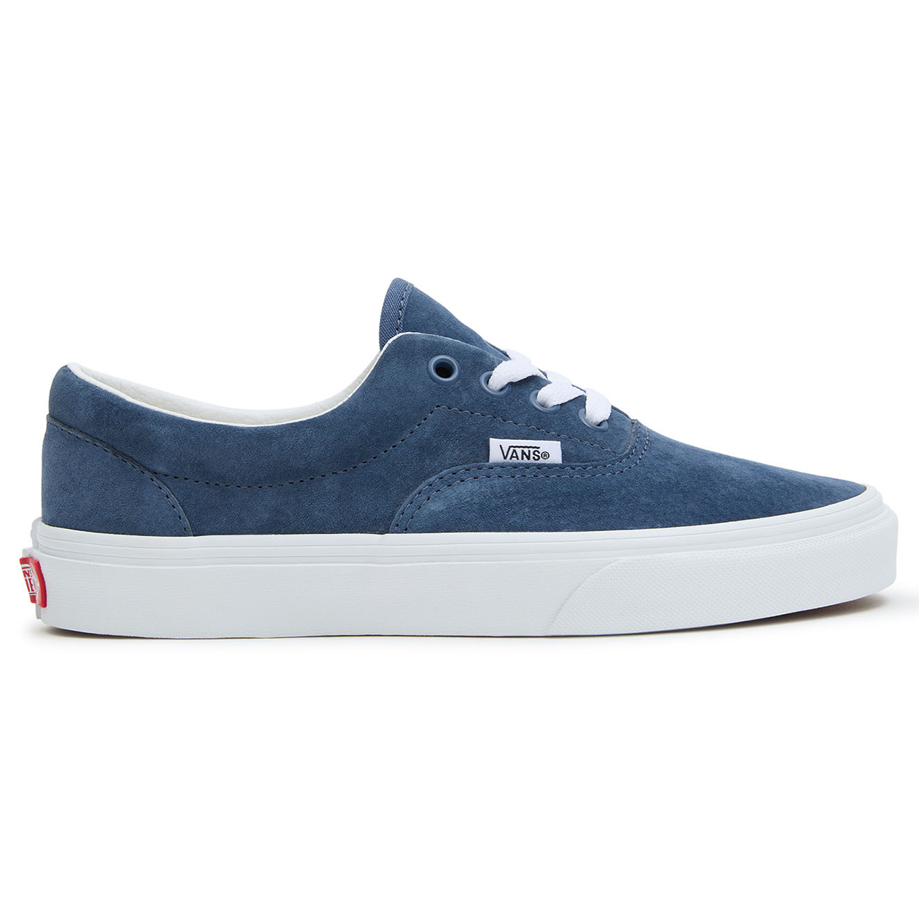 Vans - Baskets en Velours de Cuir Era bleues