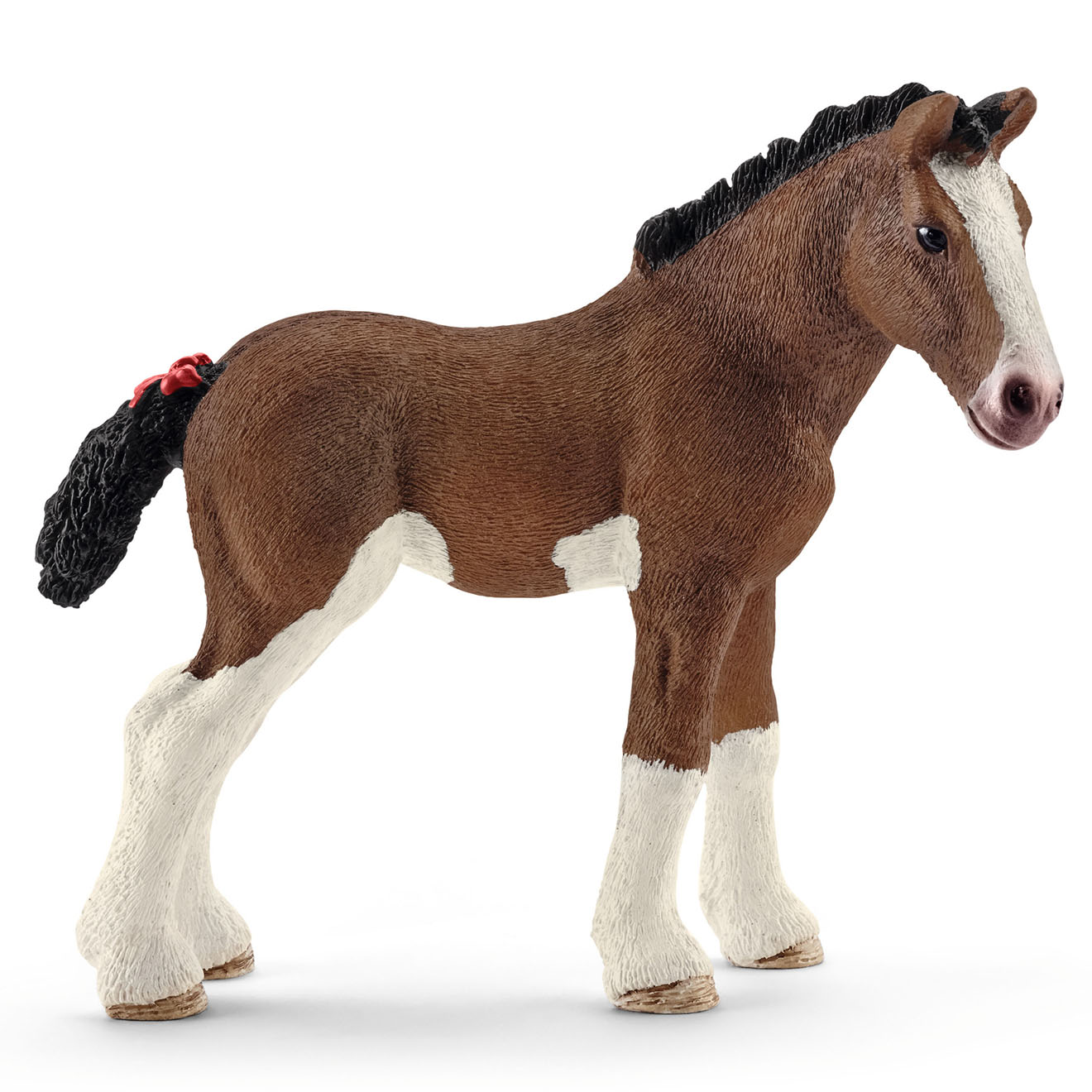 Schleich - Poulain Clydesdale multicolore