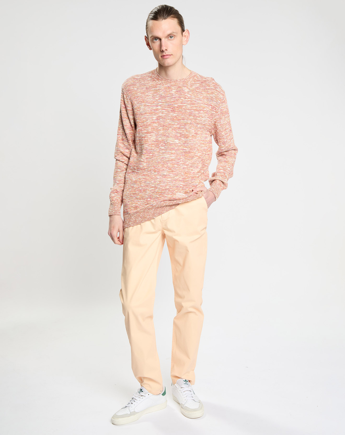 Scotch & Soda - Pantalon chino Regular Fit Stuart saumon