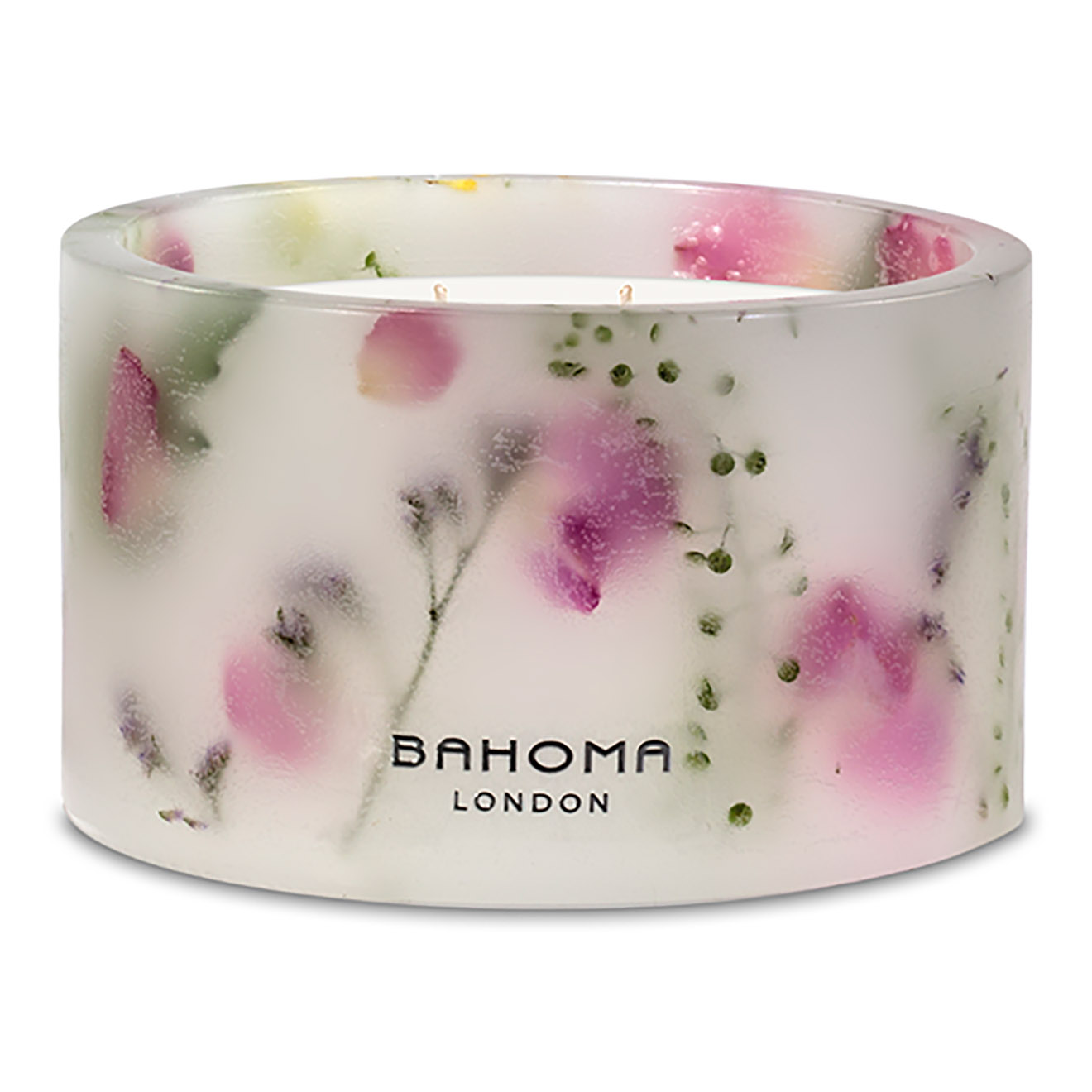 Bahoma - Bougie parfumée Botanica Le jardin - 2 mèches 40h