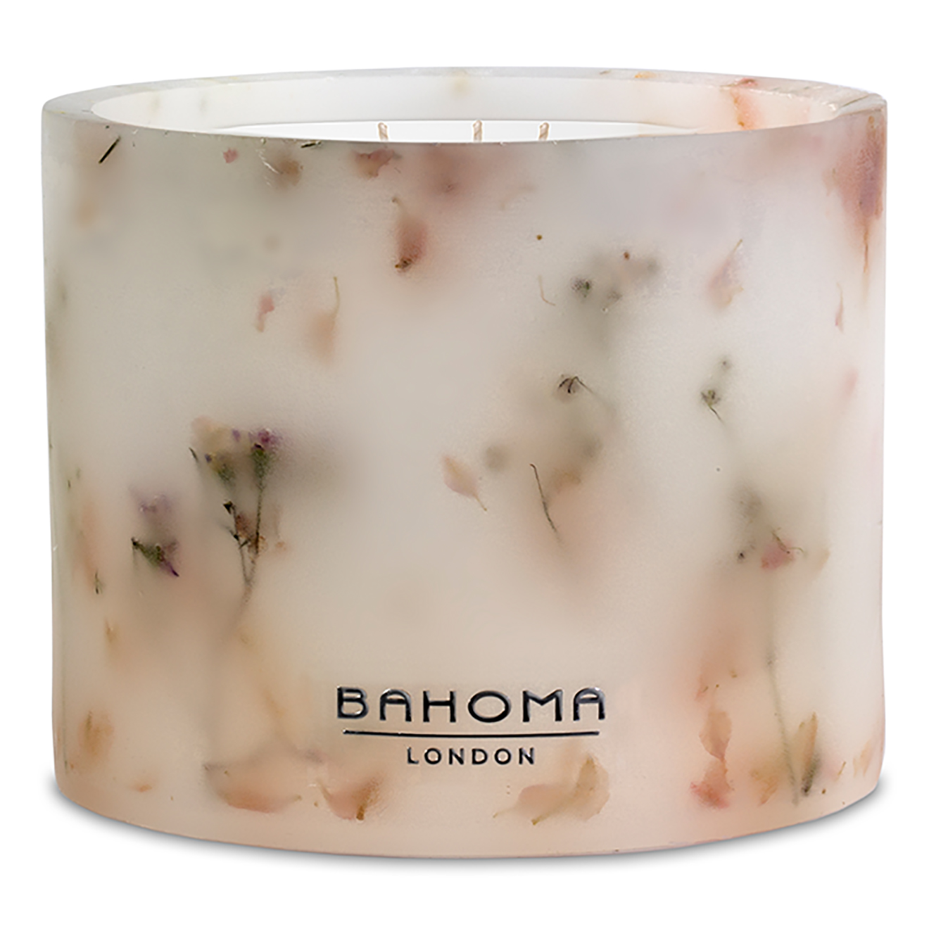 Bahoma - Bougie Parfumée Botanica Fleur de cerisier - 3 mèches 100h