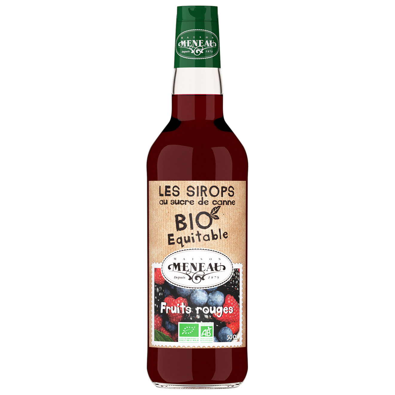 Maison Meneau - Sirop de Fruits Rouges Bio 50 cl