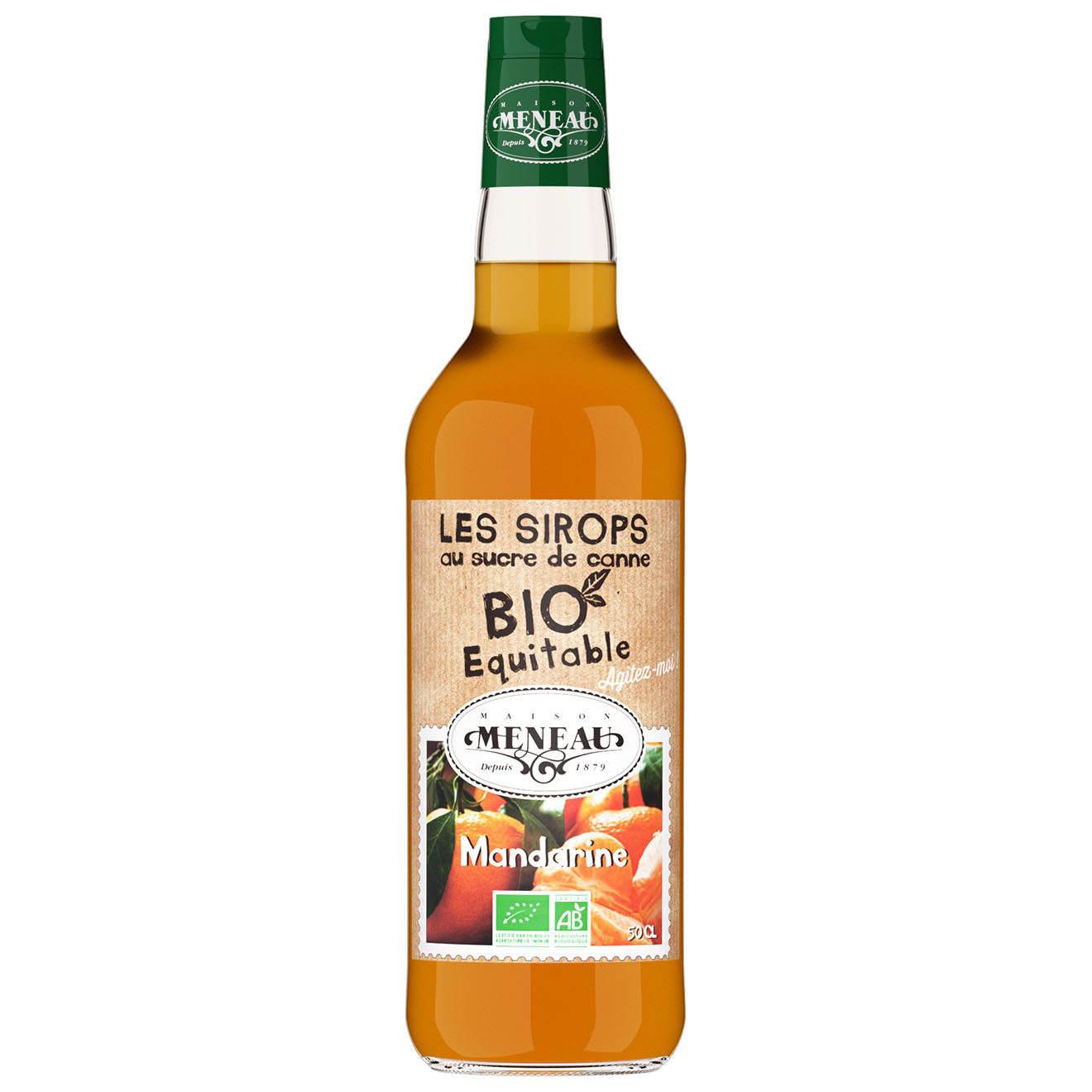 Maison Meneau - Sirop de Mandarine Bio 50 cl