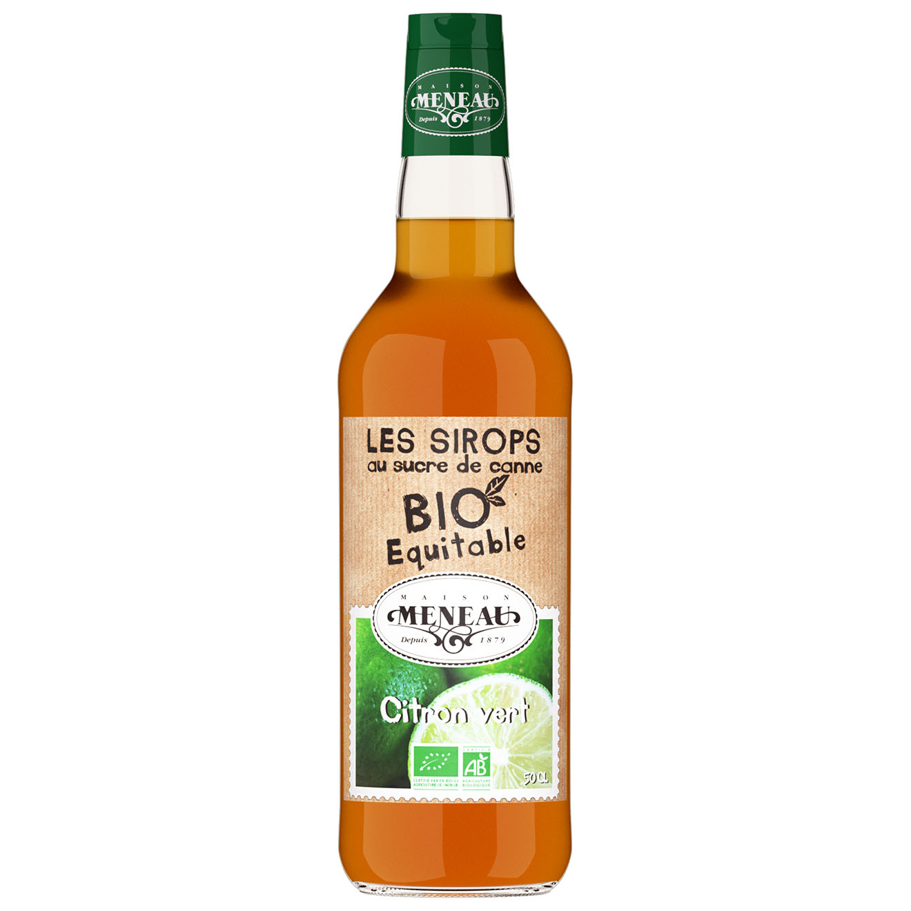 Maison Meneau - Sirop de Citron Vert Bio 50 cl