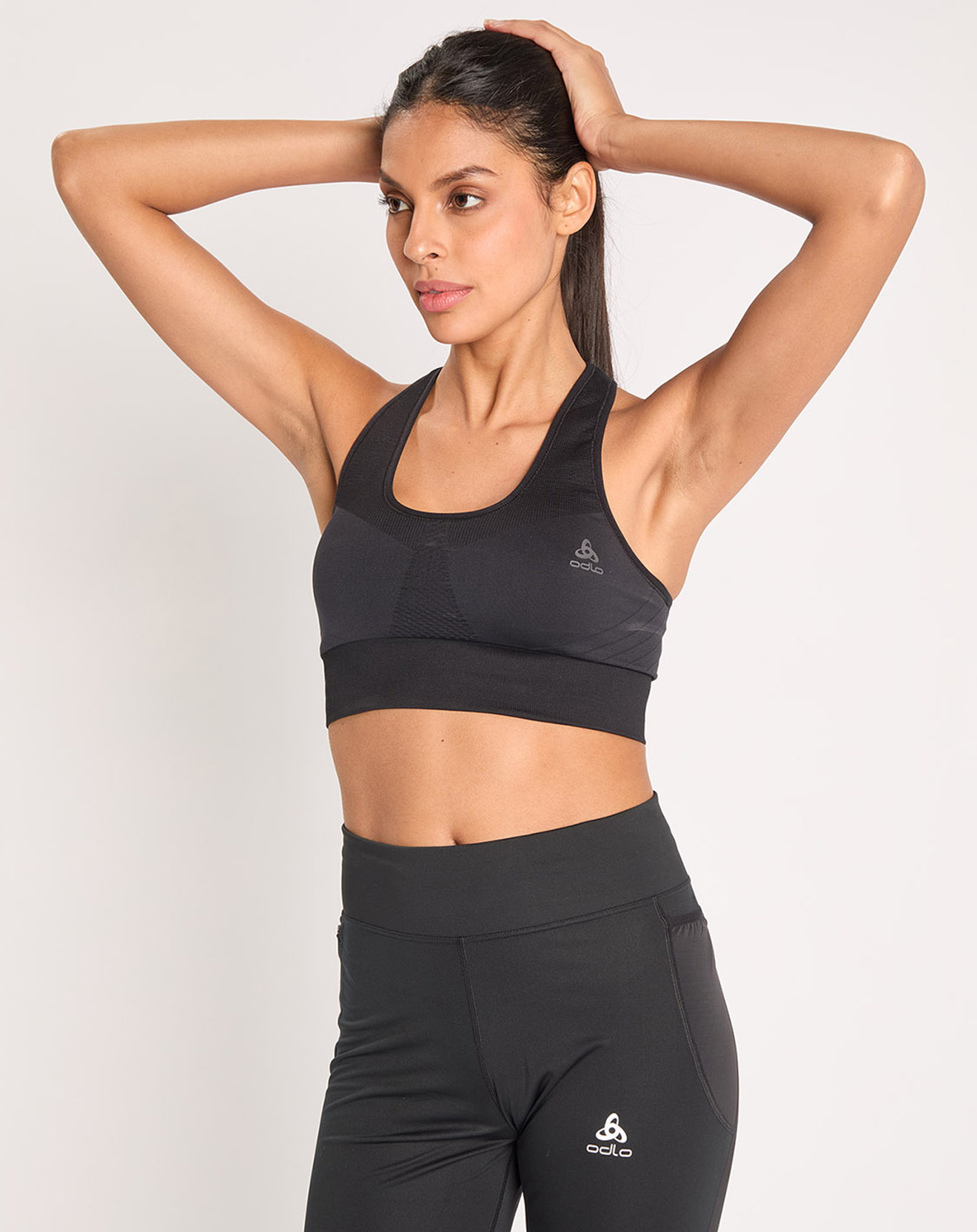 Odlo - Brassière de sport Seamless Medium noire