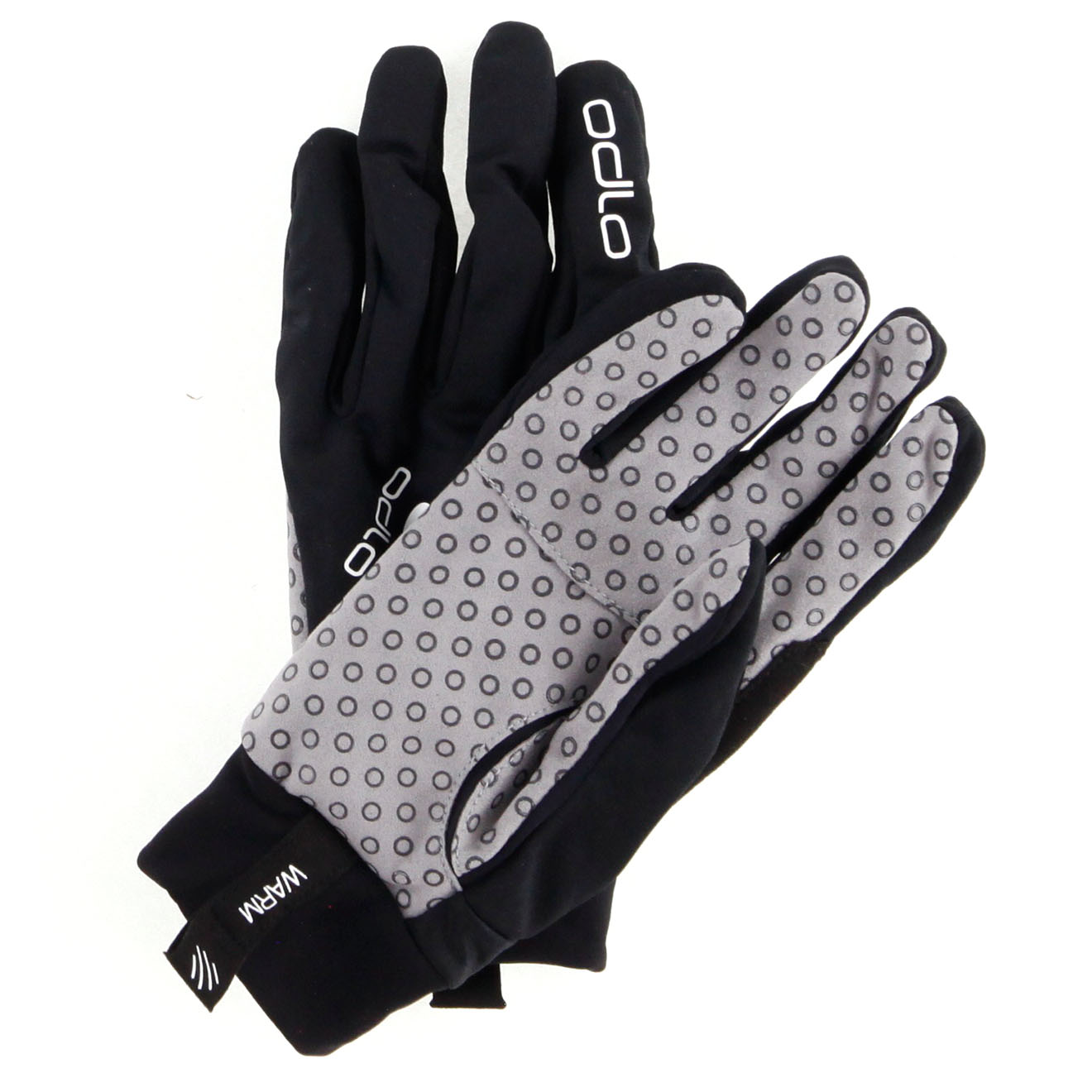 Odlo - Gants mixtes Zeroweight X-Light noirs