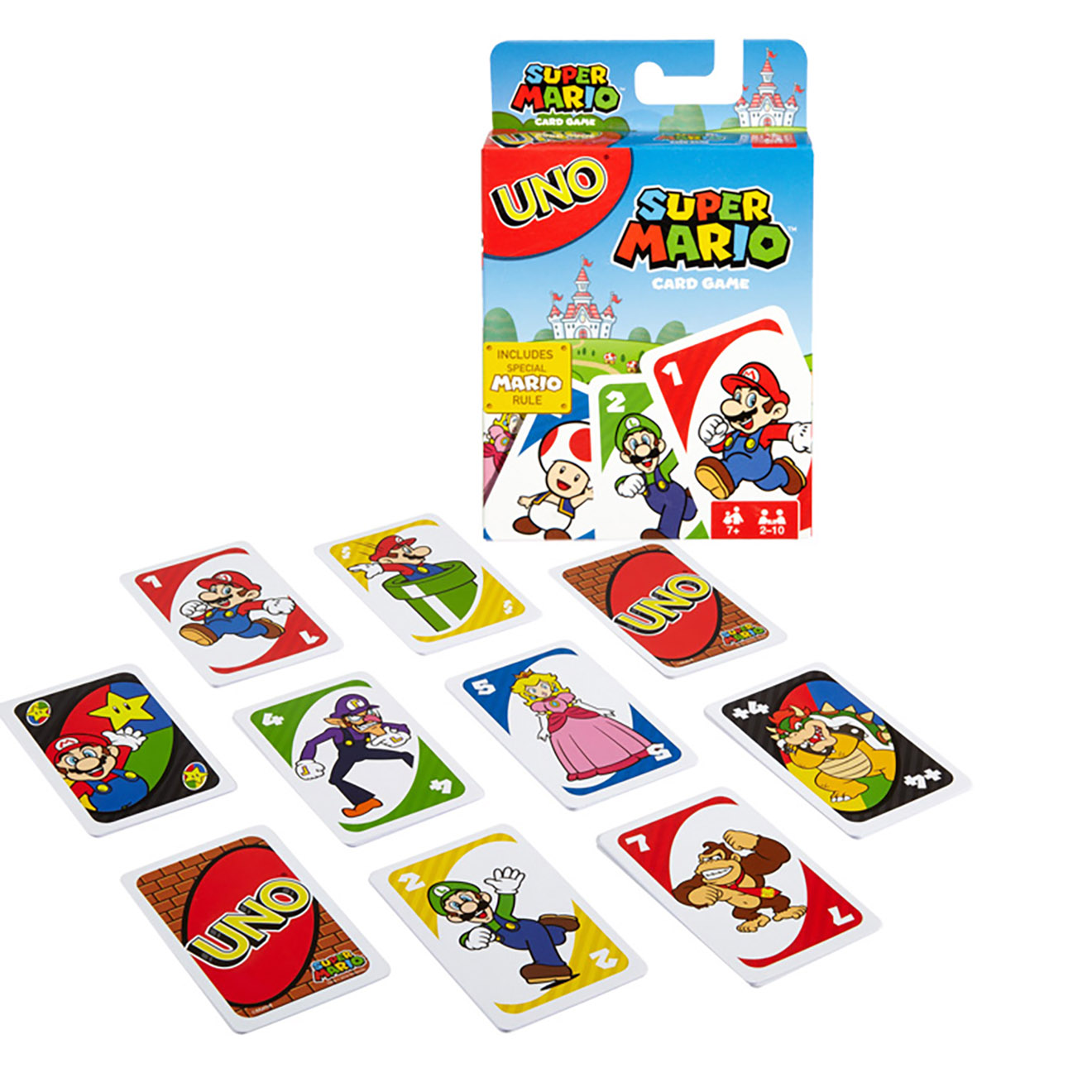 Mattel - Uno Super Mario - 7 ans et +