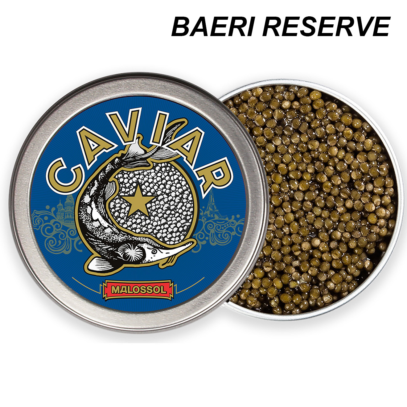 Chsas - Boîte de Caviar Baeri Réserve 250 gr