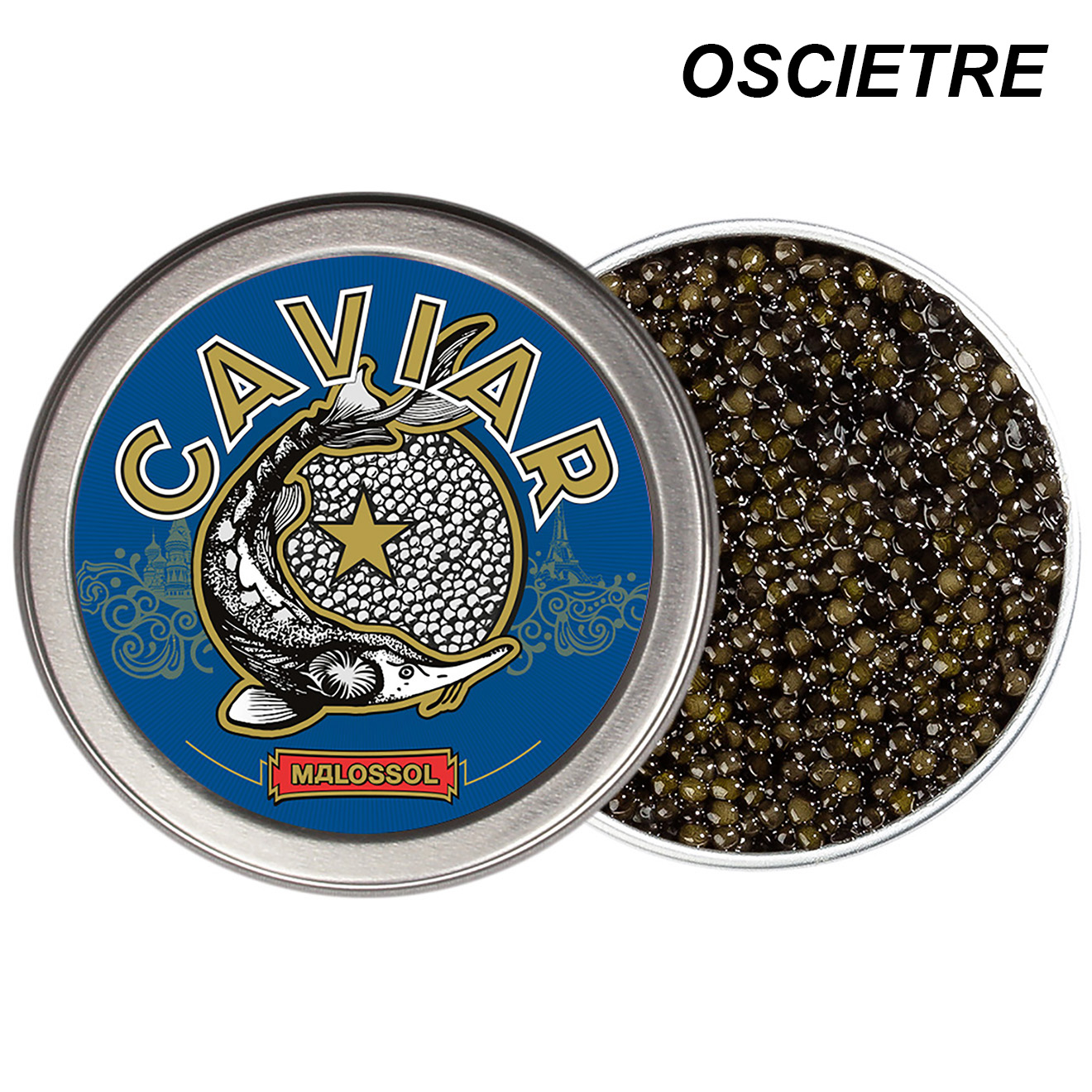 Chsas - Boîte de Caviar Osciètre 250 gr