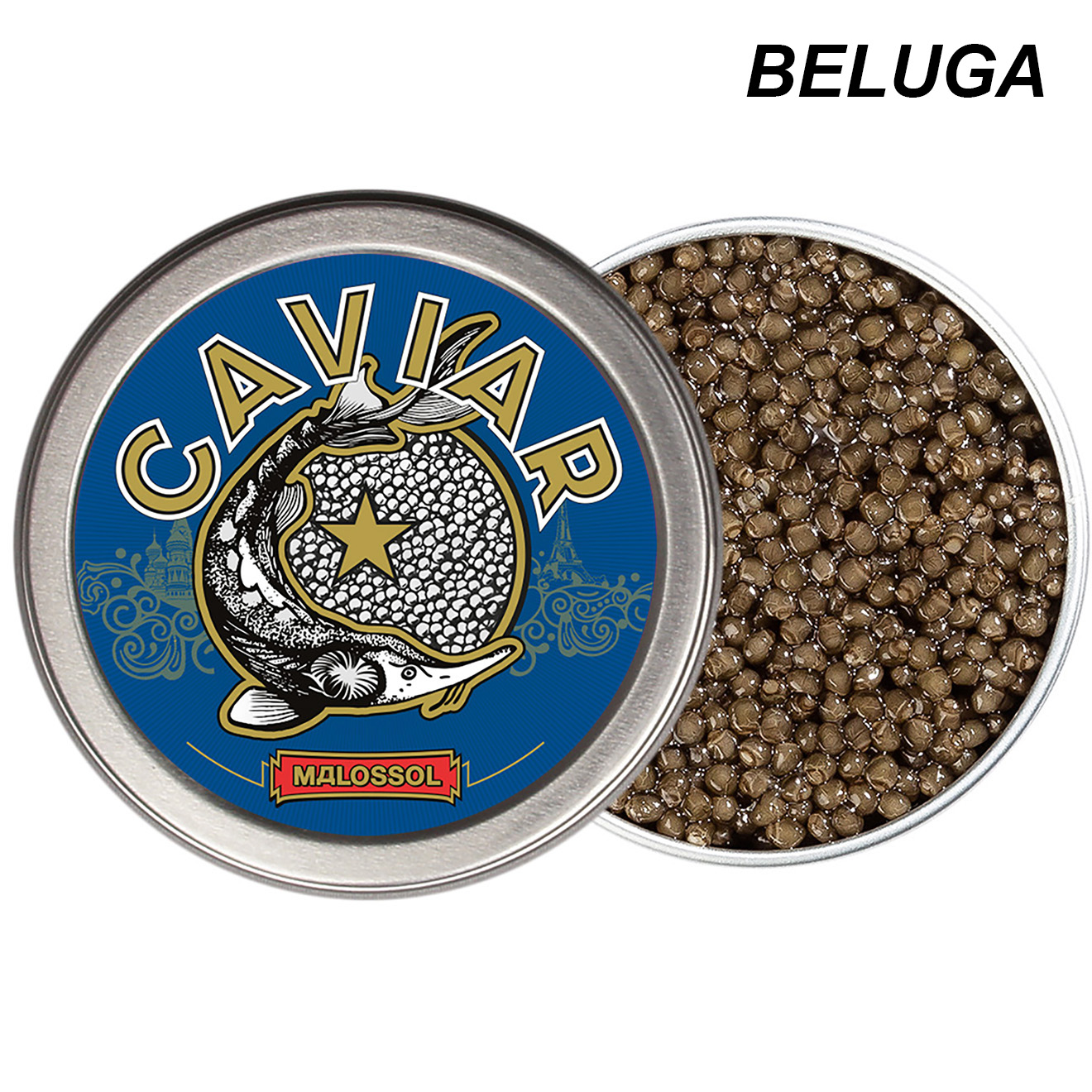 Chsas - Boîte de Caviar Beluga Sélection 100 gr