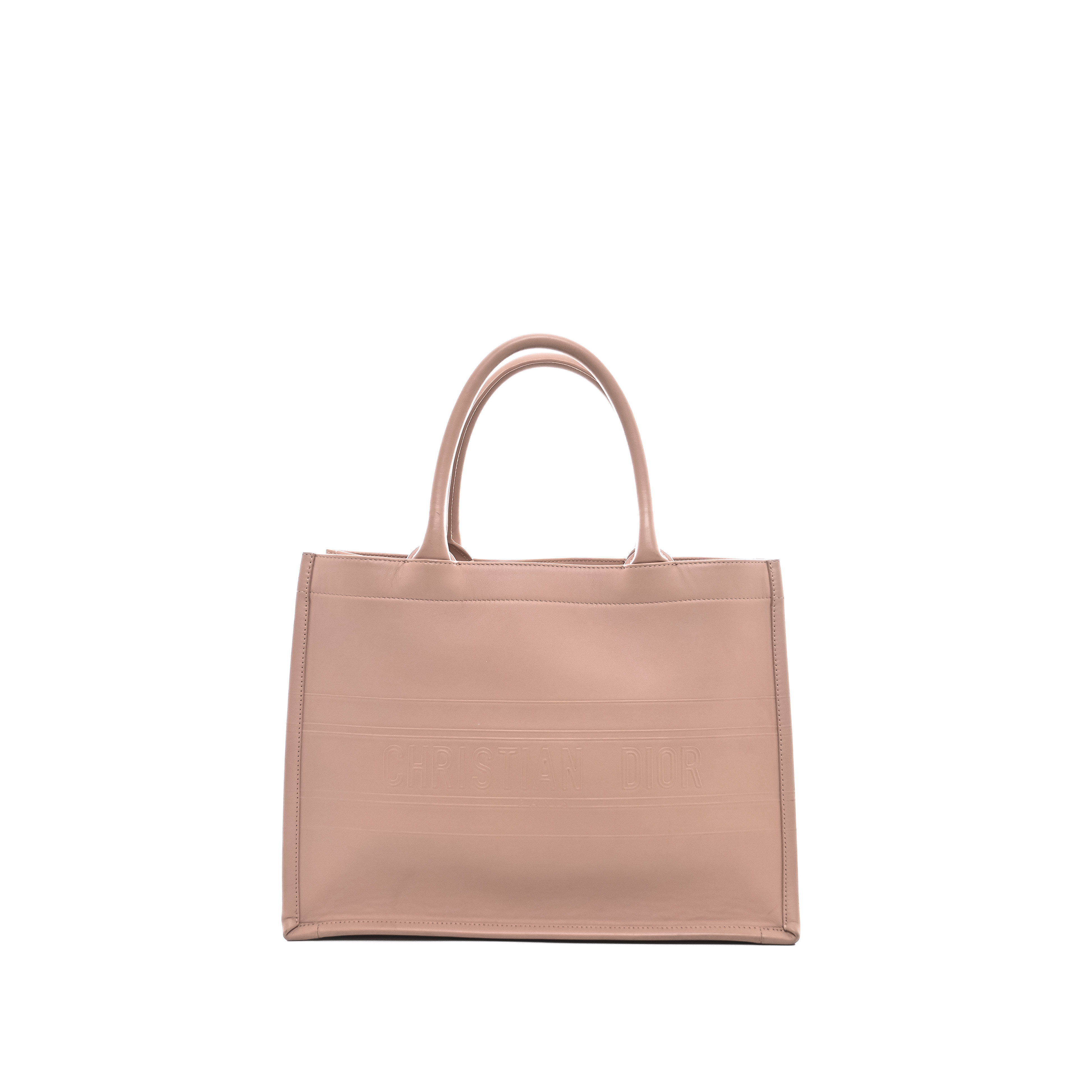 Dior - Sac Cabas Book Tote Small Dior Cuir Rose