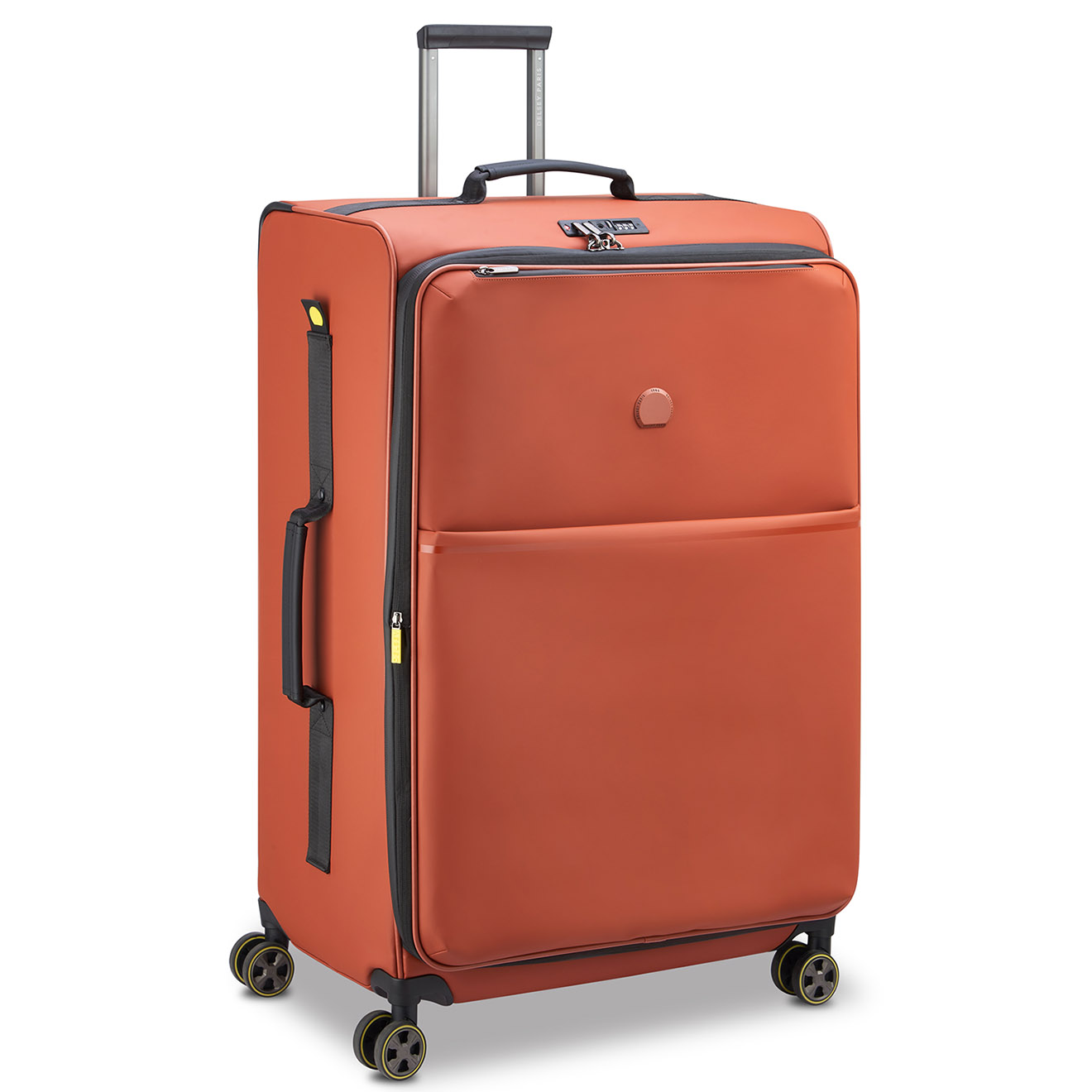 Delsey Paris - Valise Long Séjour 4 roues doubles Turenne Soft 82 cm rouge