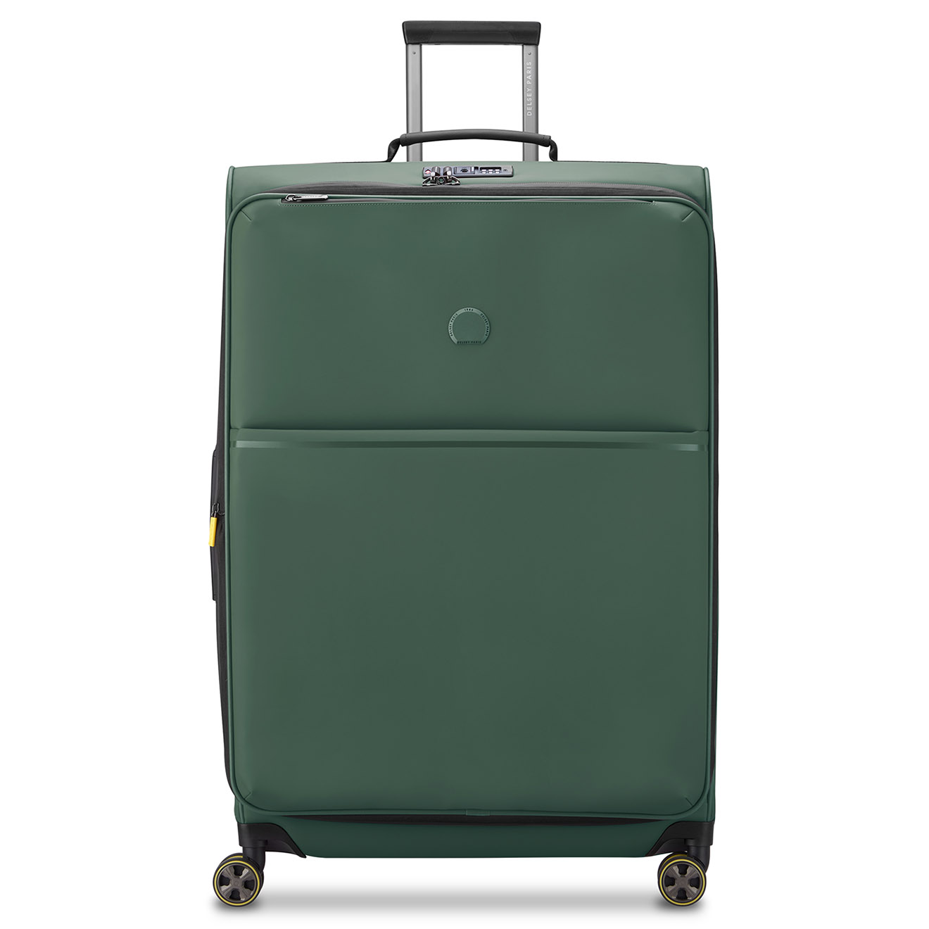 Delsey Paris - Valise Long Séjour 4 roues doubles Turenne Soft 82 cm verte