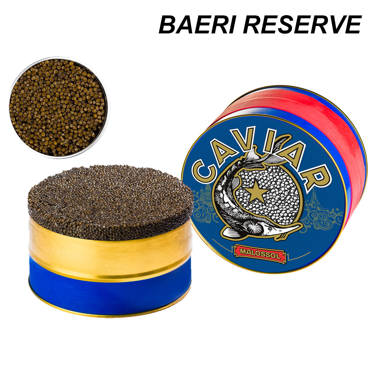 Chsas - Boîte de Caviar Baeri Réserve BO 1 kg