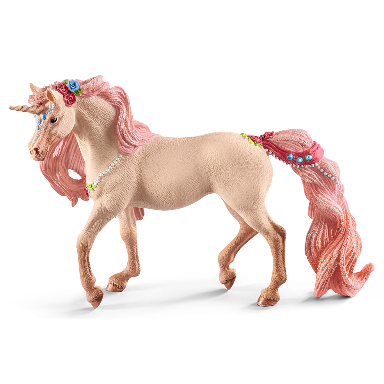 Schleich - Licorne bijou, jument multicolore