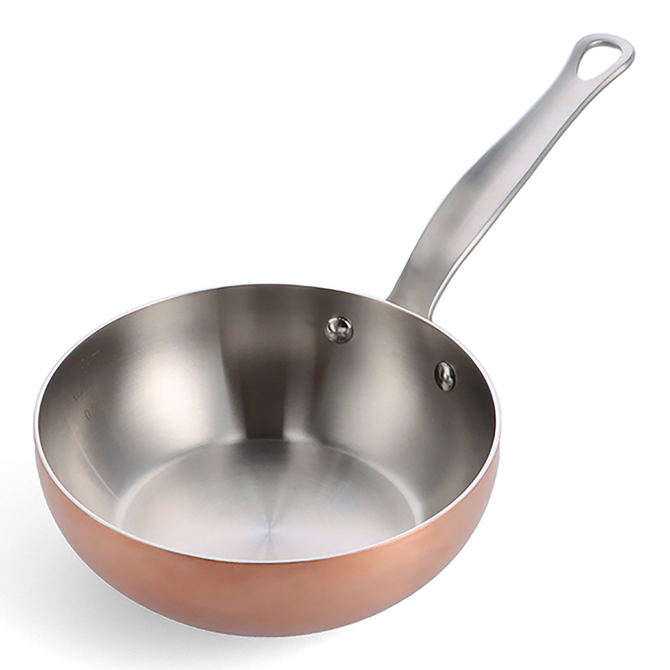 Mauviel - Poêle chef 3ply en cuivre - D.28cm