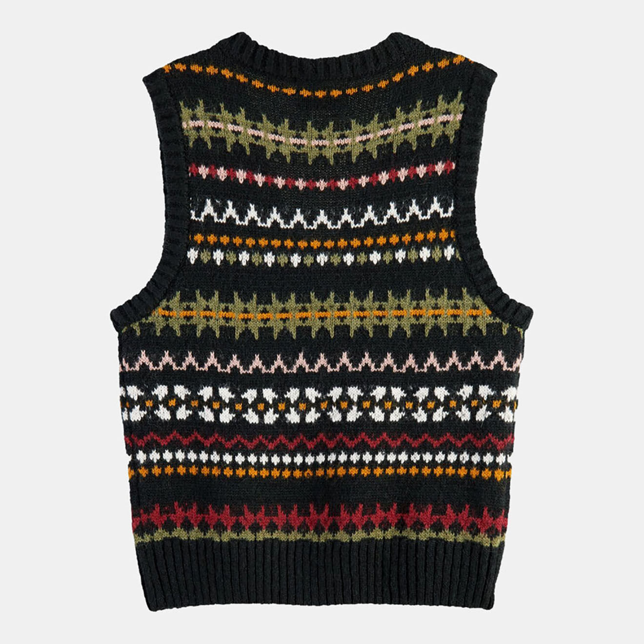 Gilet Femme Col V Sans Manches - Torsadé, Style Rétro, En Polyester Doux, Pour Automne/hiver - Saint-Valentin