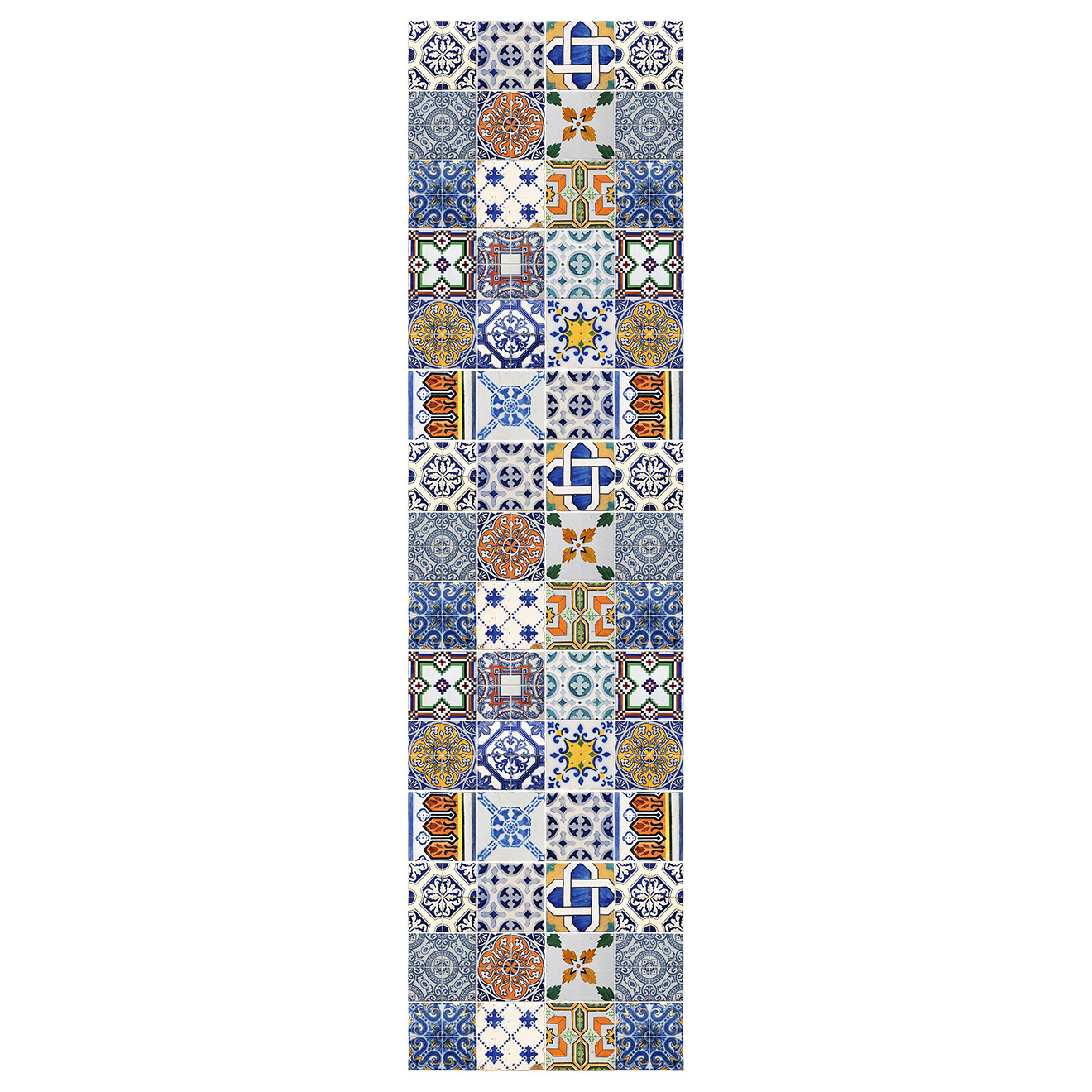 Tapis vinyle Gala multicolore - 66x250 cm