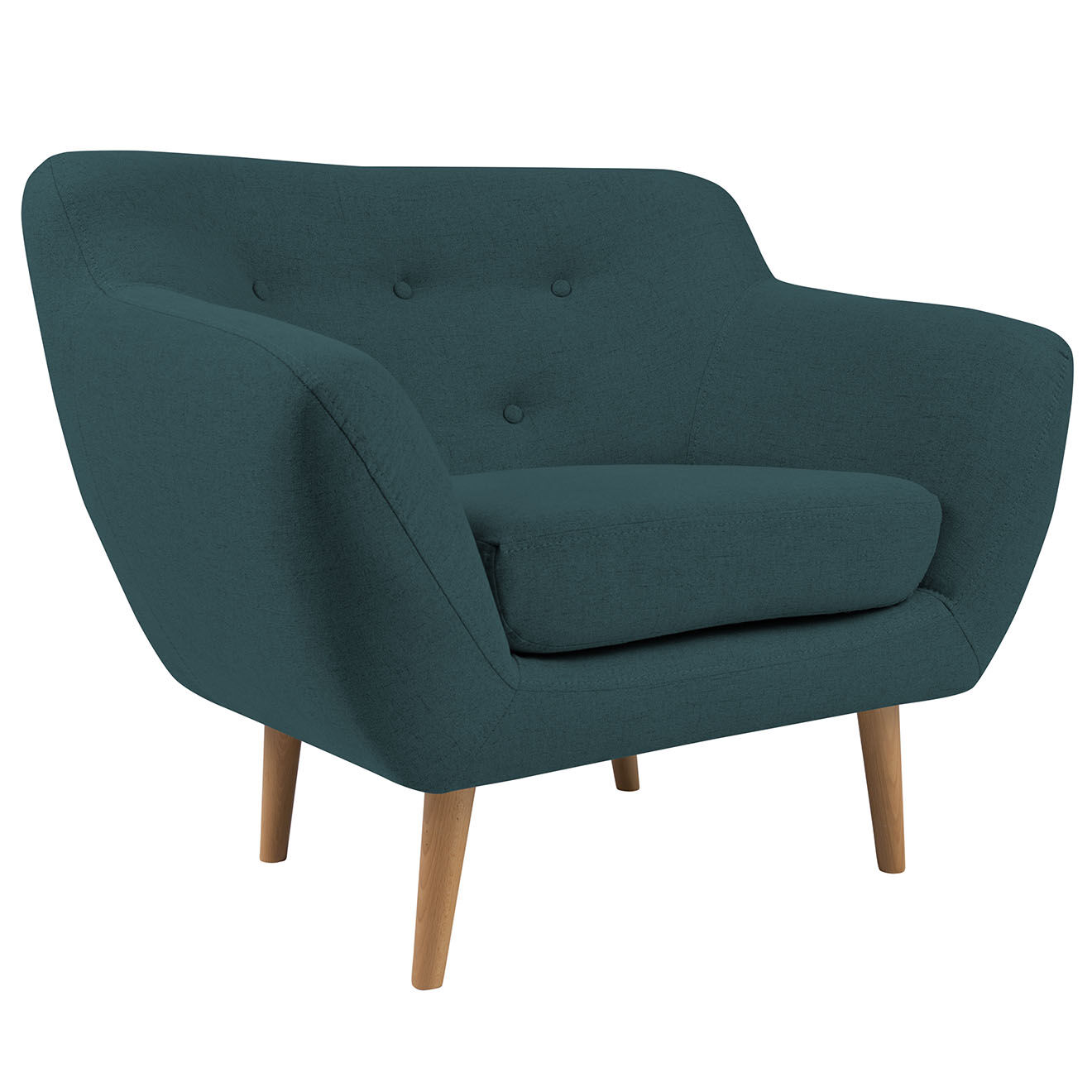 Fauteuil Sicile vert - 102x73x83 cm