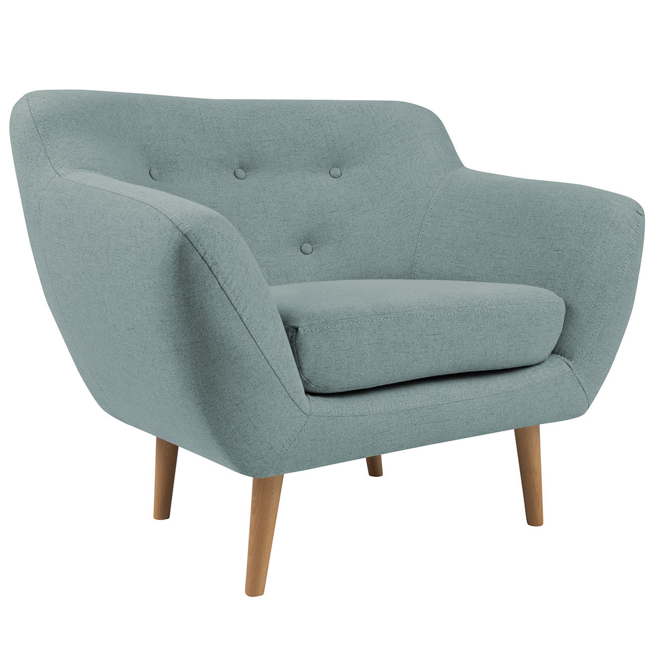 Fauteuil Sicile menthe - 102x73x83 cm