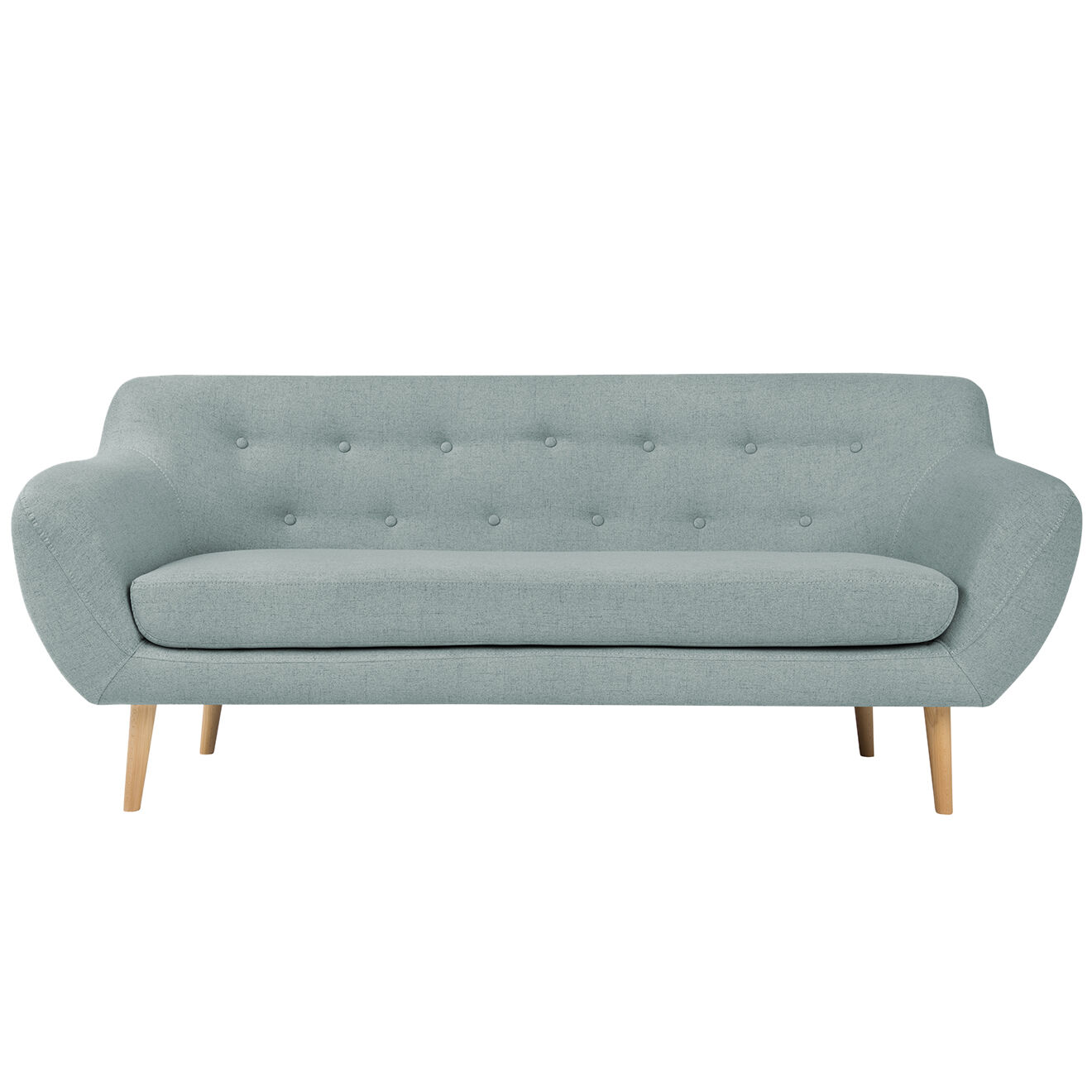 Canapé 3 places Sicile menthe - 188x76x83 cm