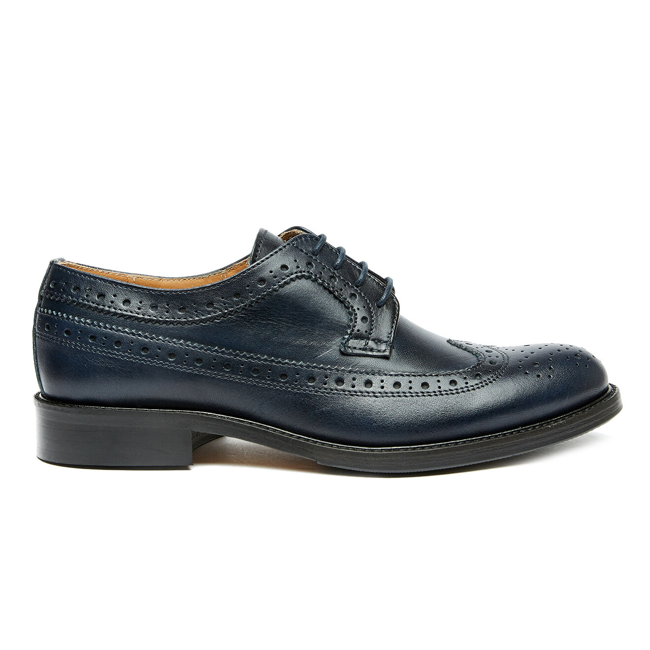 Derbies en Cuir Clémence marine