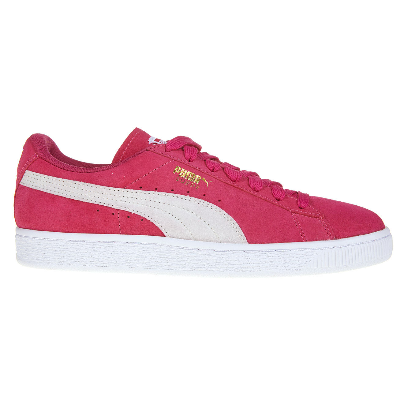 Baskets en Velours de Cuir Classic Wn'S fuchsia