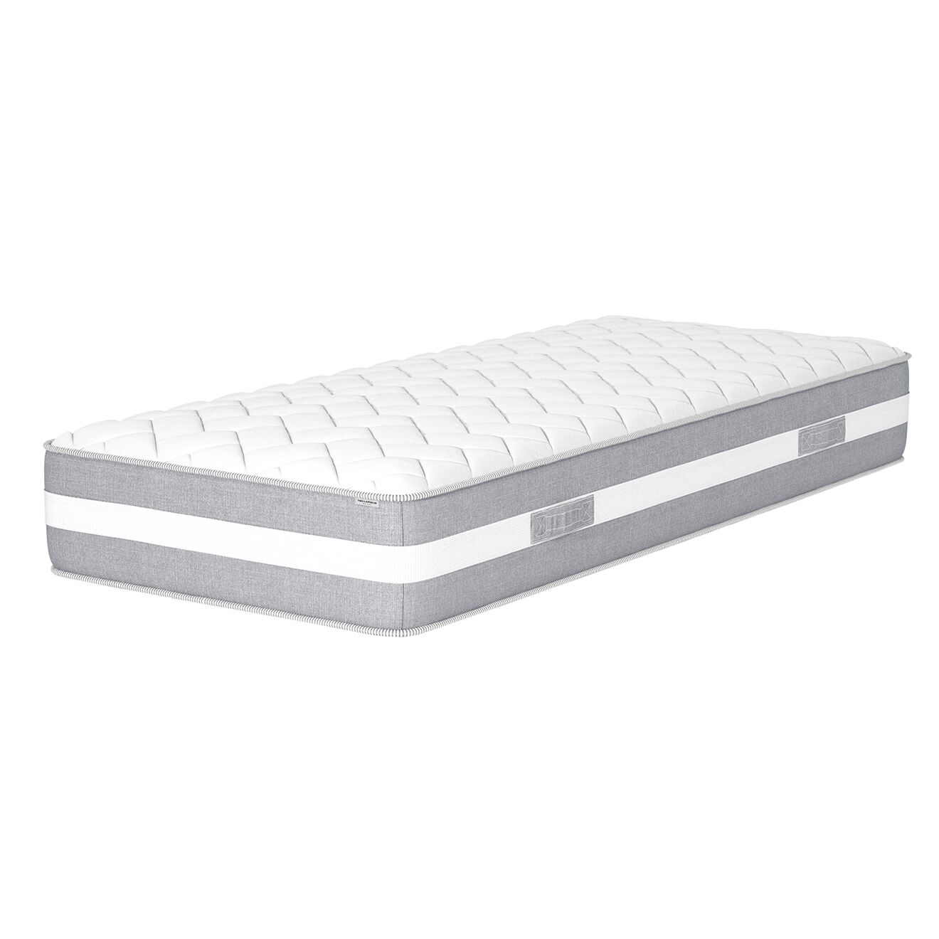 Matelas Péridot gris - 90x200 cm