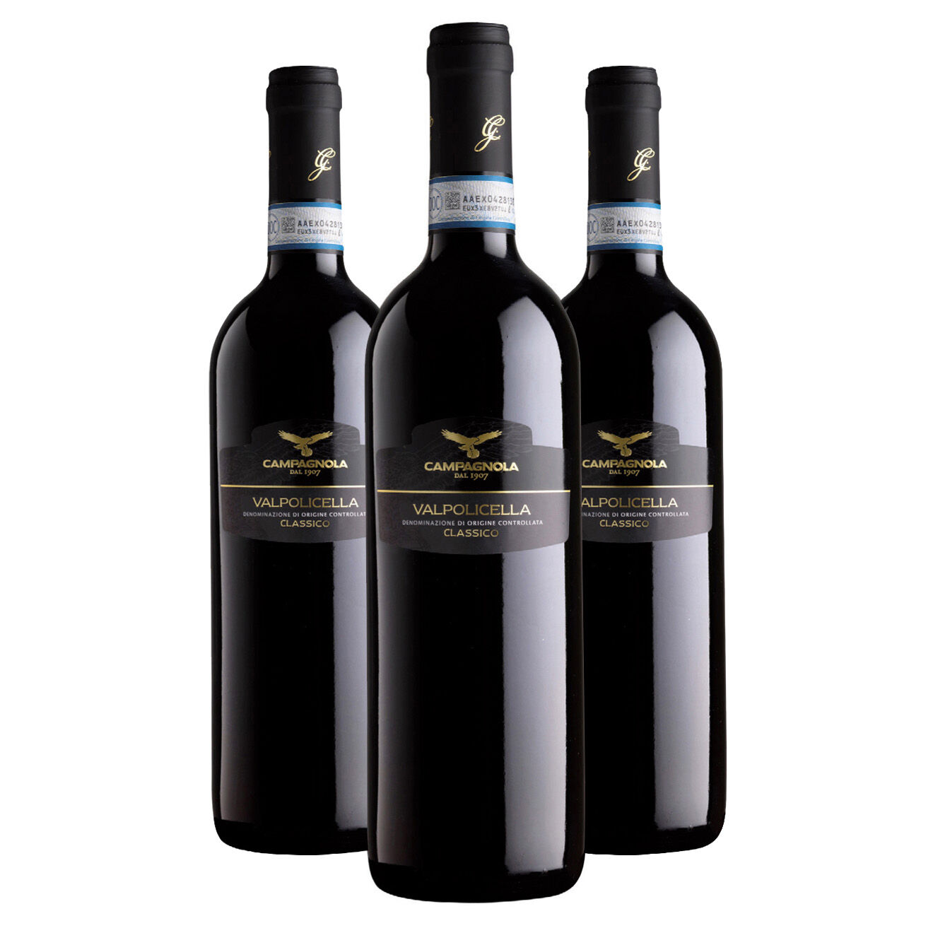 3 Valpolicella DOC 2017 Giuseppe Campagnola 75cl