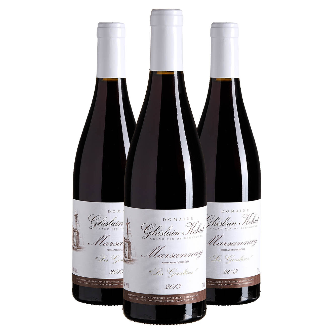 3 Marsannay Genelières 2013 G. Kohut 75cl