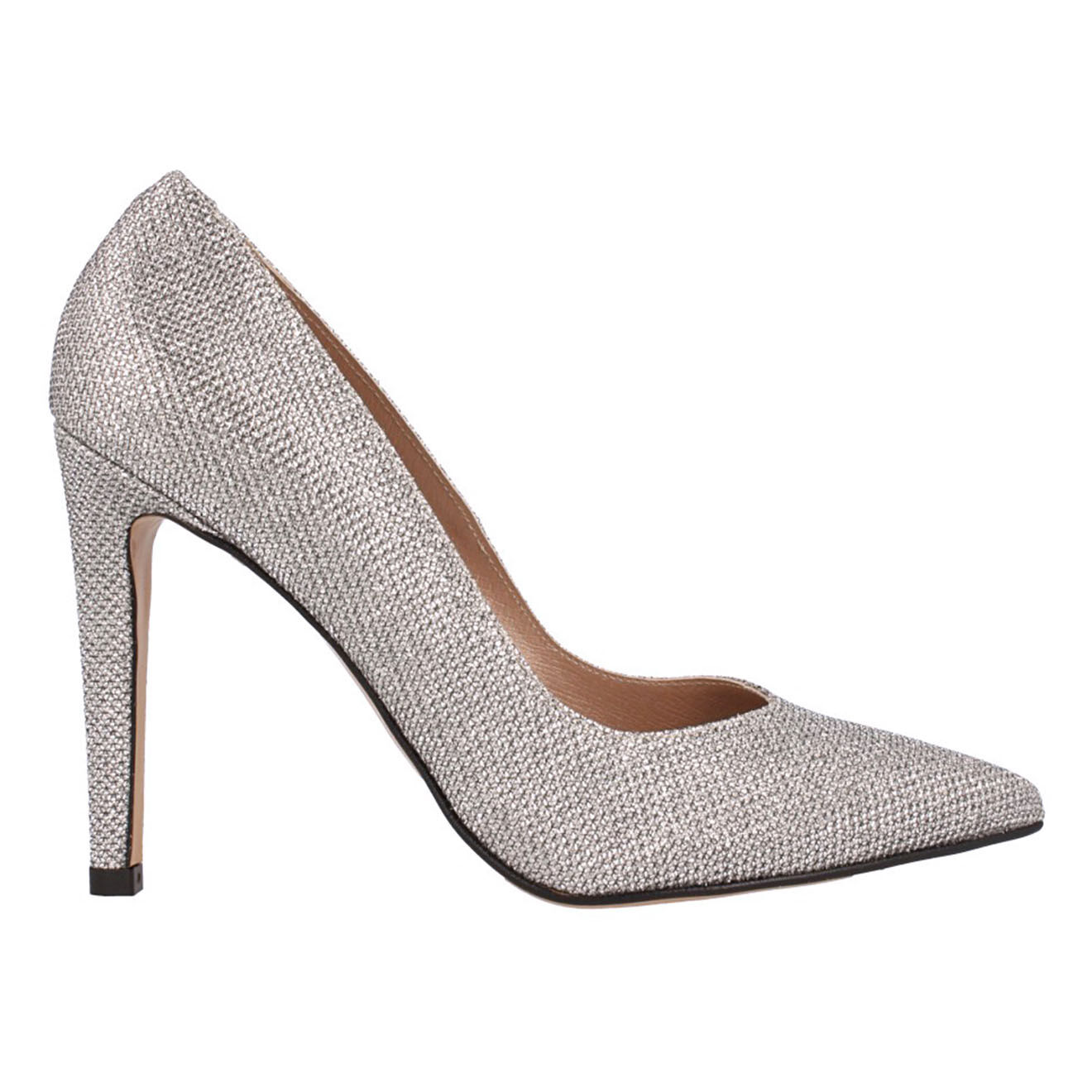 Escarpins en cuir métallisés Talon 10 cm