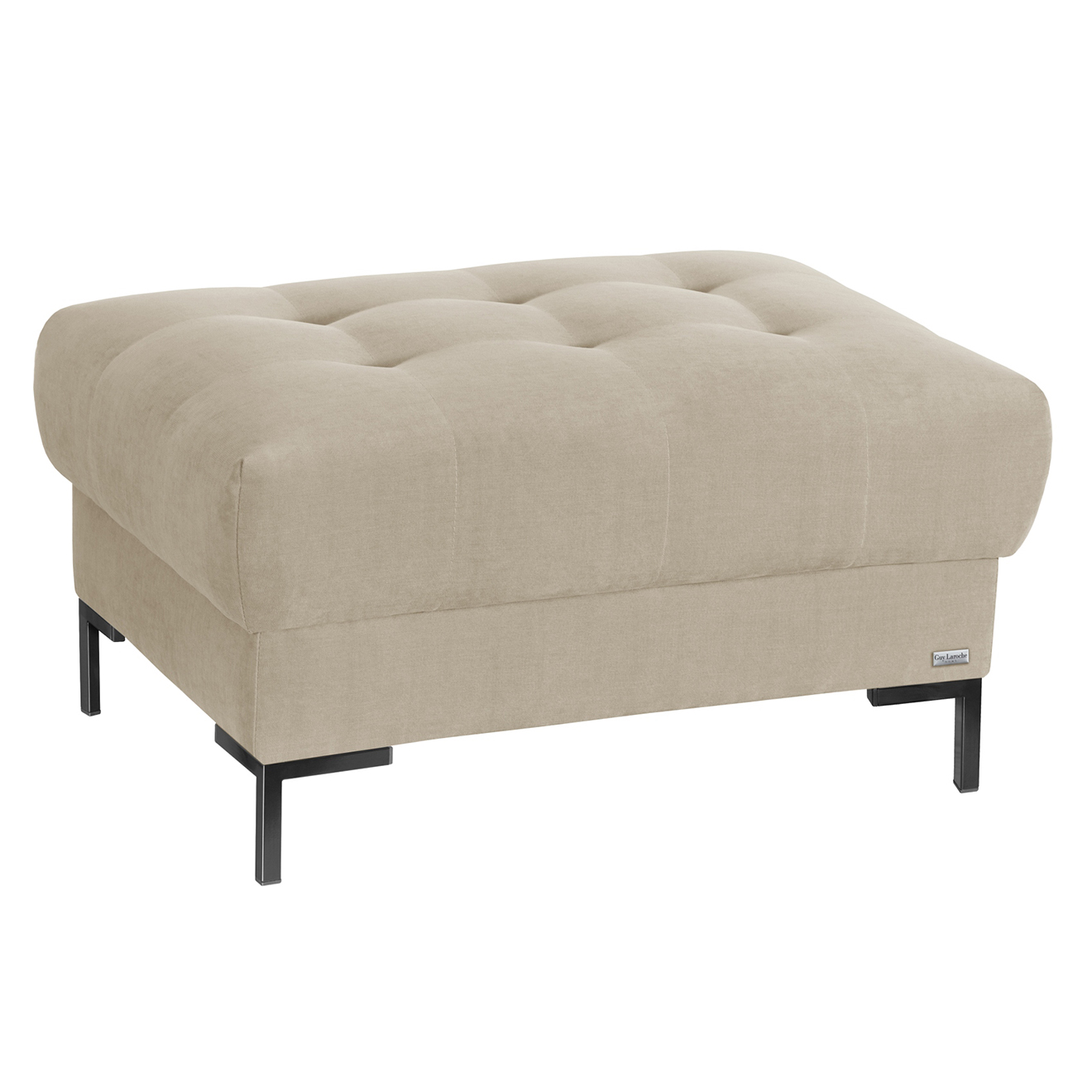 Pouf Harmony Big beige - 88x63x46 cm