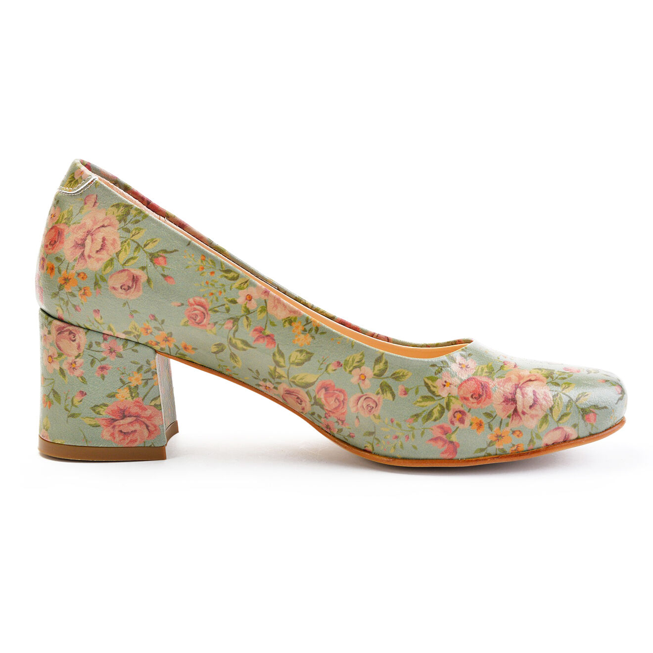 Escarpins Ashley multicolore/vert