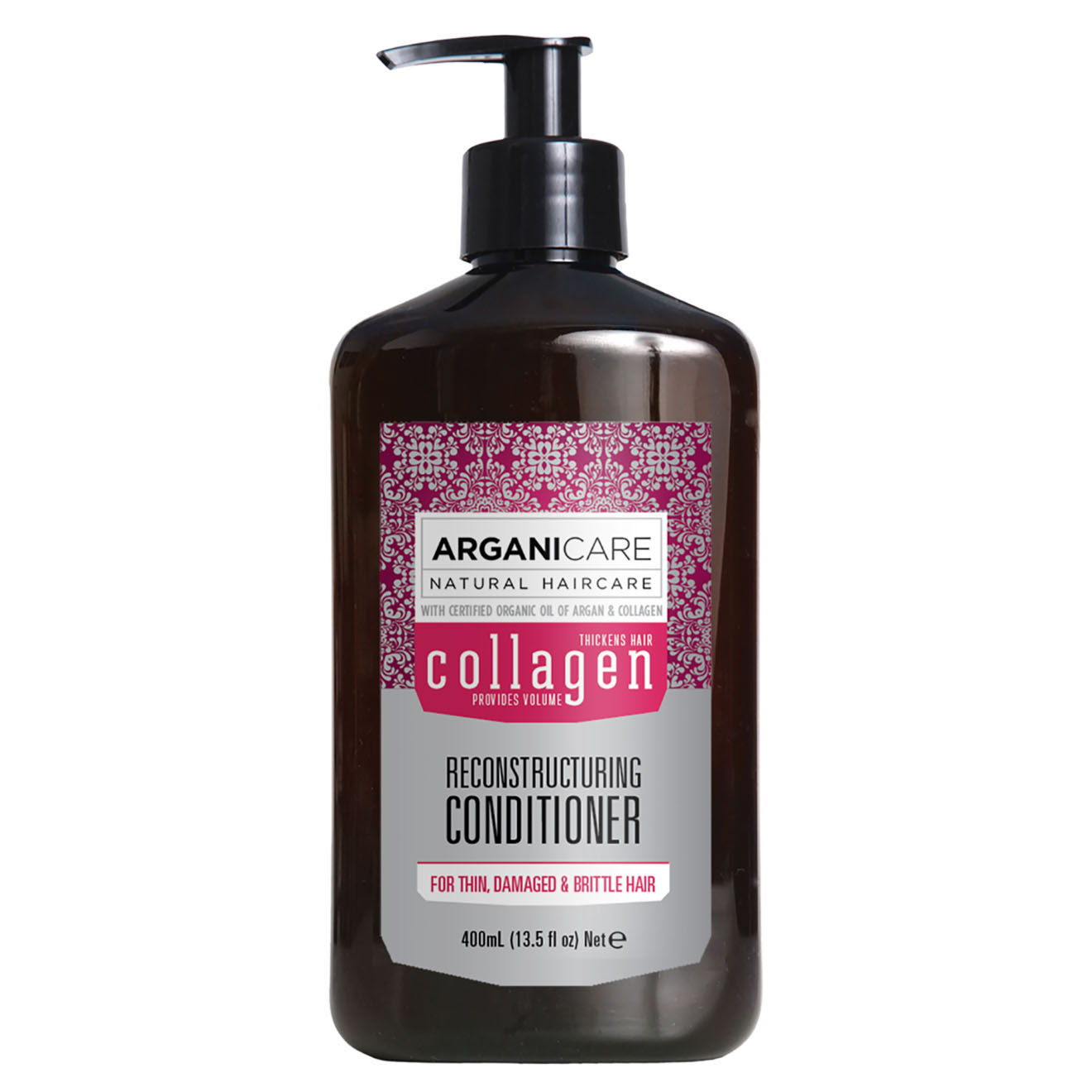 ARGANICARE  Collag&egrave;ne Apr&egrave;s-Shampooing Revitalisant 400ml