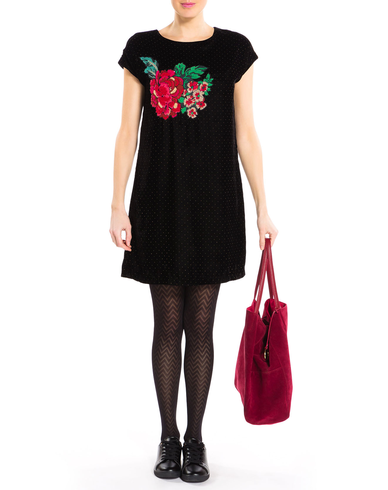 Robe Baltique en velours noire