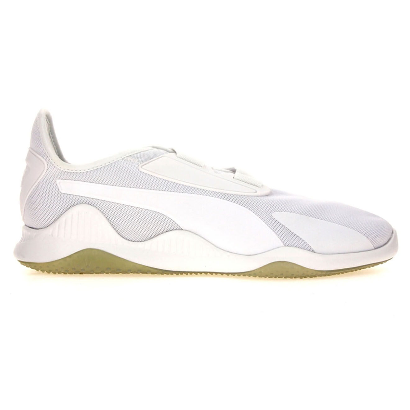 Baskets Mostro Mesh blanches