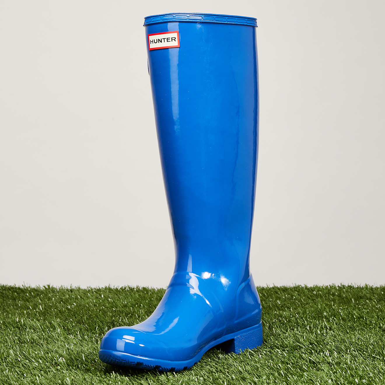 Bottes hautes Original Tour Gloss bleu roi