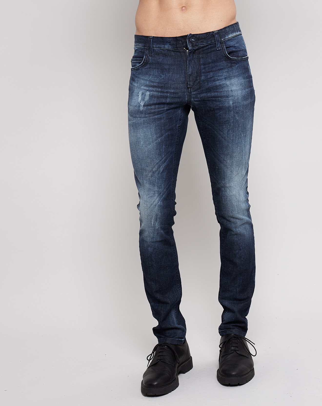 Jean Denim Skiny Light Abrasion bleu foncé