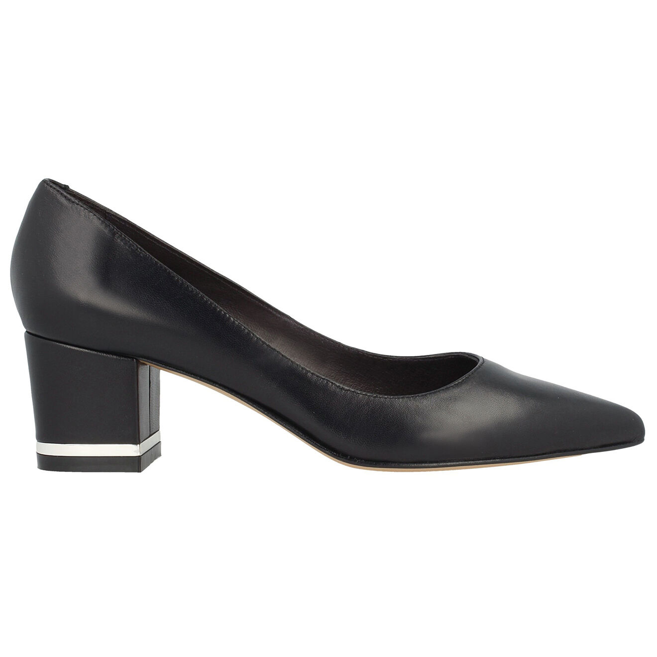 Trotters en Cuir noirs Talon 5.5 cm
