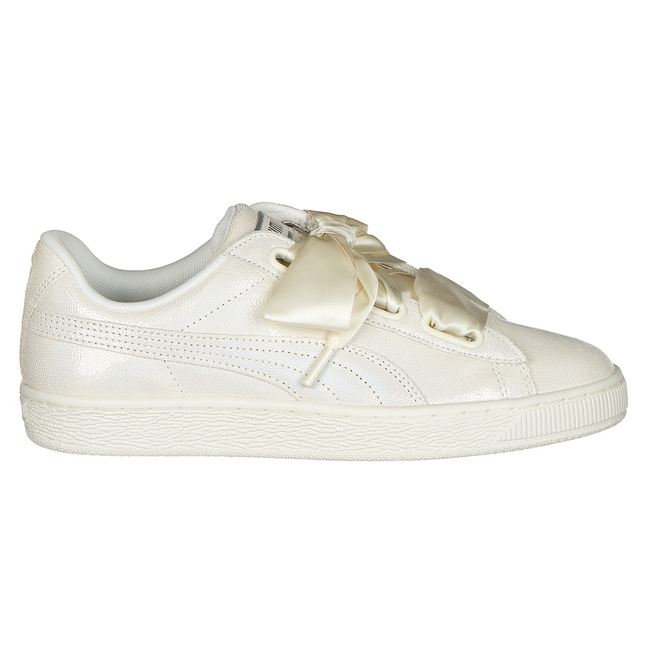 Baskets en Cuir Heart Ns Wn's blanches