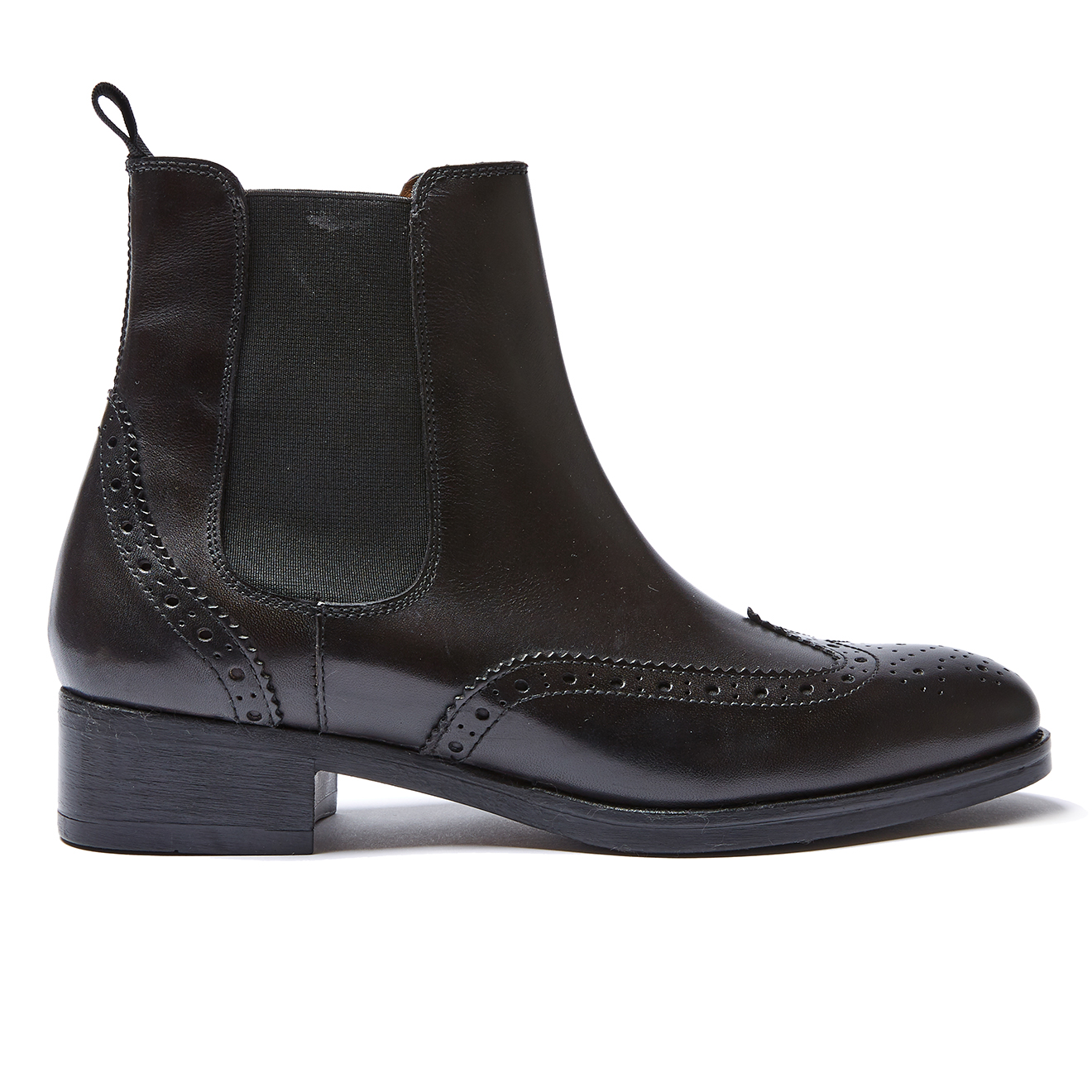 Chelsea Boots en Cuir Fiona noires