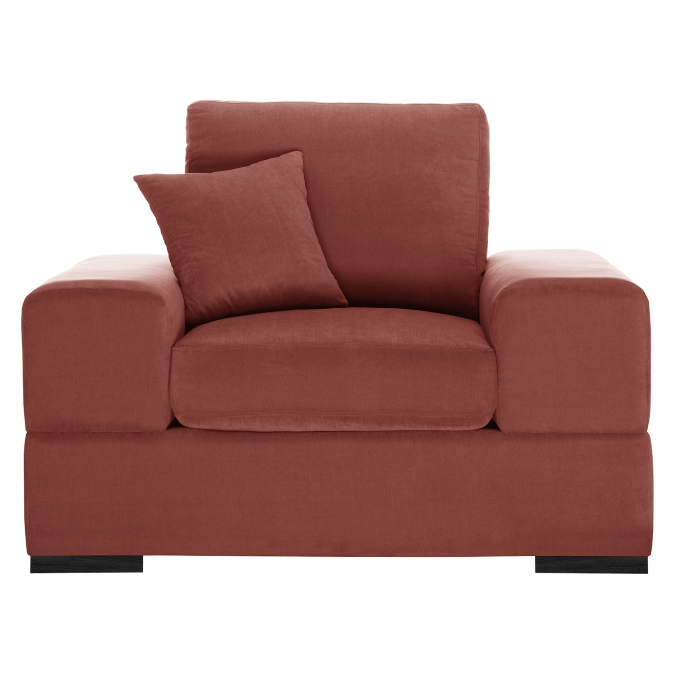 Fauteuil Dasha peach rose - 120x90x90 cm