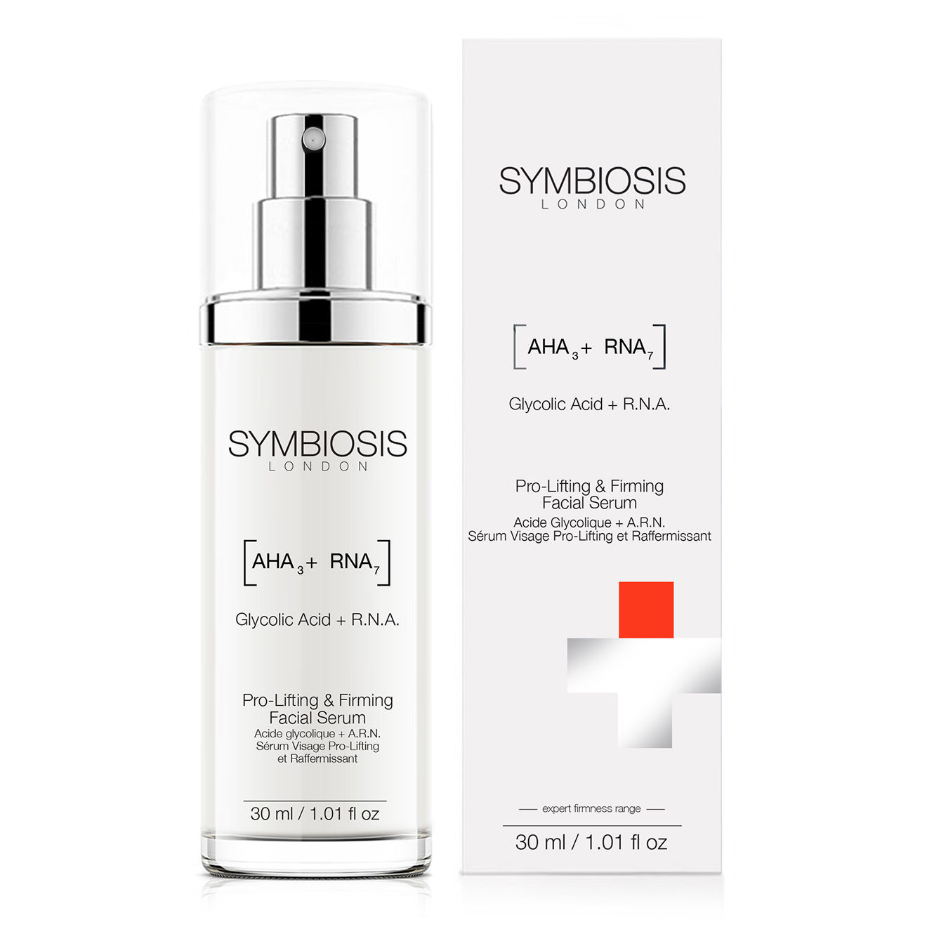 Symbiosis - Sérum visage Pro-Lifting et Raffermissant Acide glycolique & A.R.N. - 30 ml