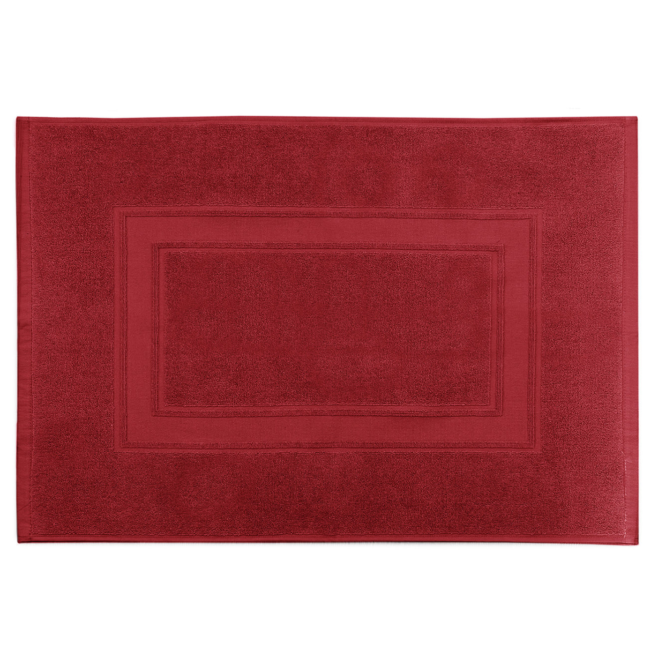 Tapis de bain Elisa rouge - 50x70 cm