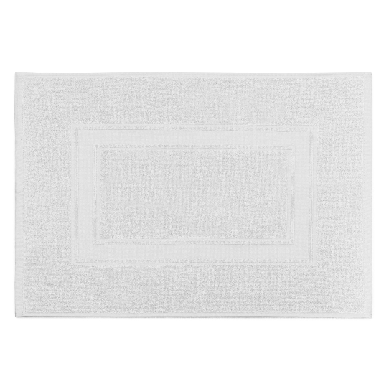 Tapis de bain Elisa blanc - 50x70 cm