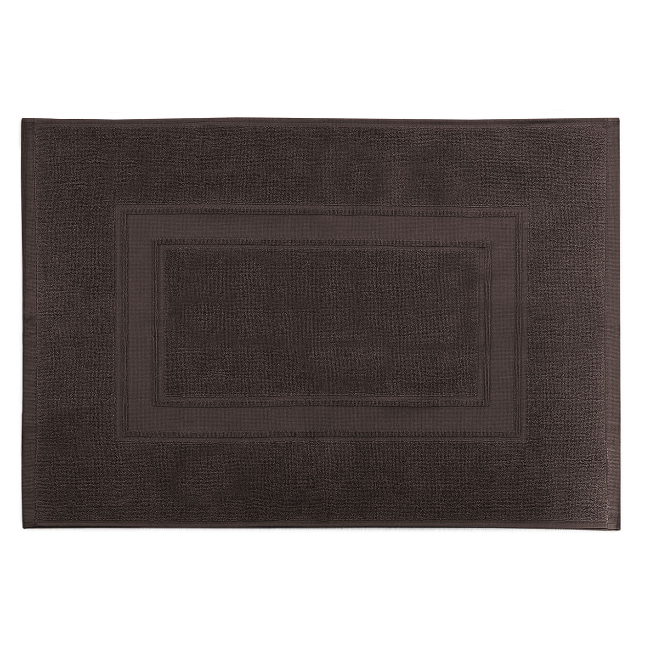 Tapis de bain Elisa chocolat - 50x70 cm