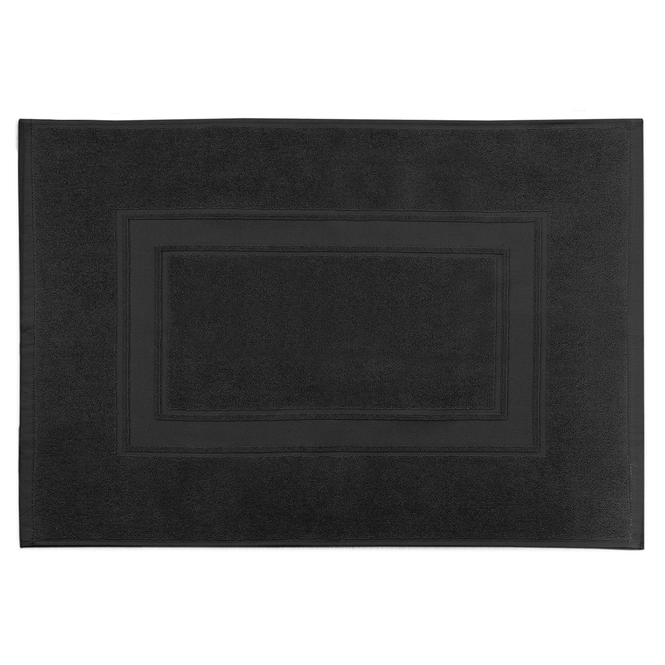 Tapis de bain Elisa noir - 50x70 cm