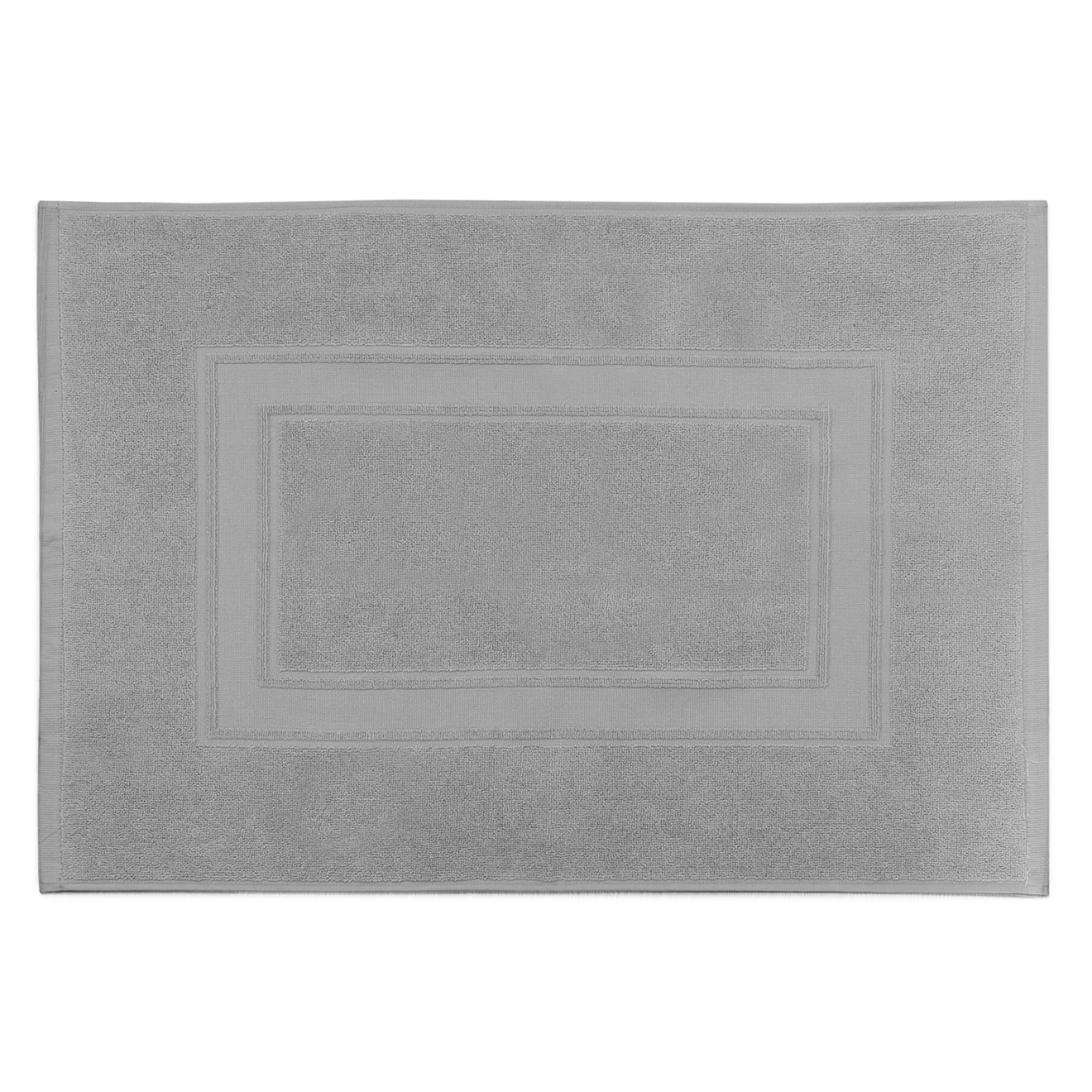 Tapis de bain Elisa argenté - 50x70 cm
