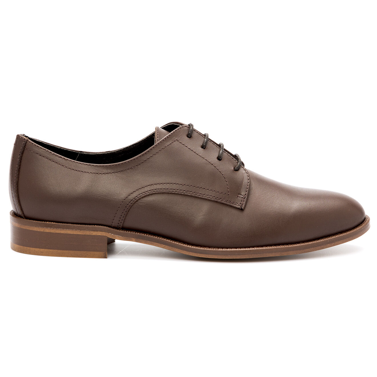 Derbies en Cuir Leyre marron